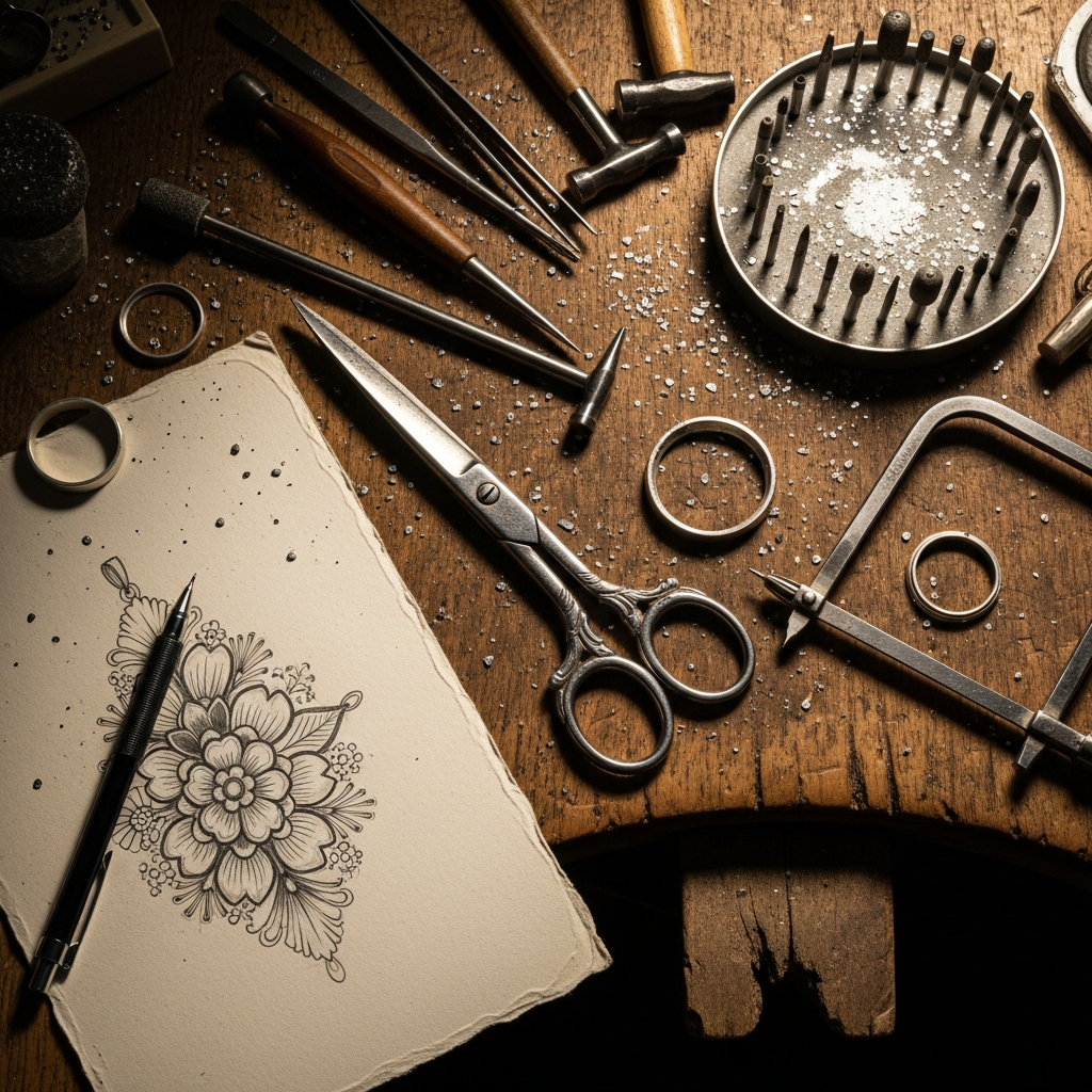 Интерьер мастерской Valeria Jewelry в Рязани